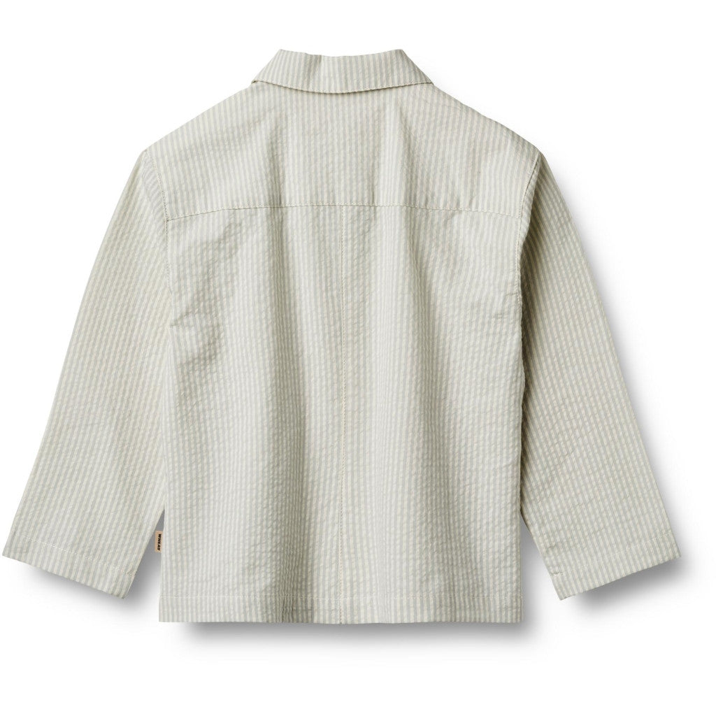Wheat - Overshirt Embroidery Ghita - Overhemd top - 100% biologisch katoen achterkant