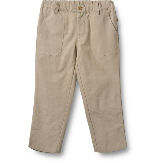 Wheat - Trousers Egon - Broekje - 100% biologisch katoen - voorkant beige