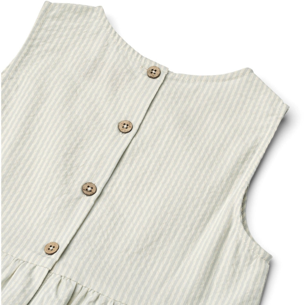 Wheat - Dress Louise - Jurkje - 100% biologisch katoen close up