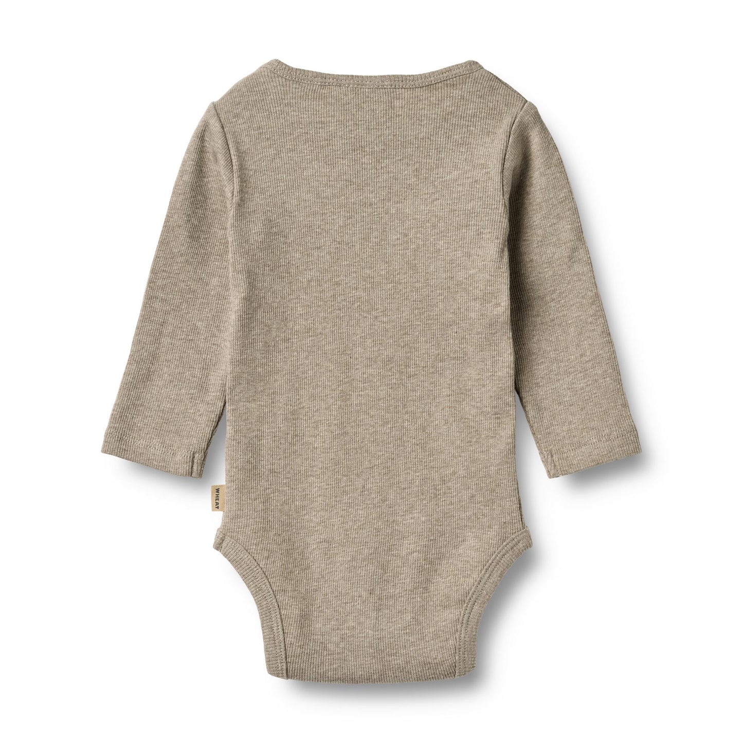 Wheat - Rib Body L/S Spencer - Romper met lange mouwen - 100% biologisch katoen - achterkant