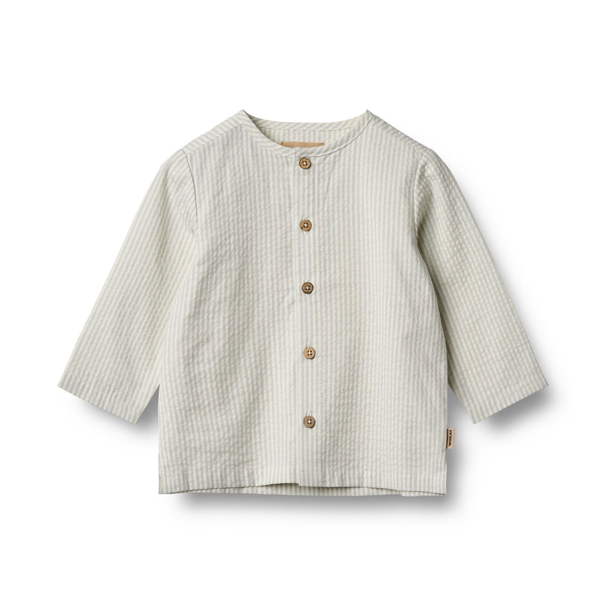 Wheat - Shirt Shelby - Overhemd top - 100% biologisch katoen - voorkant