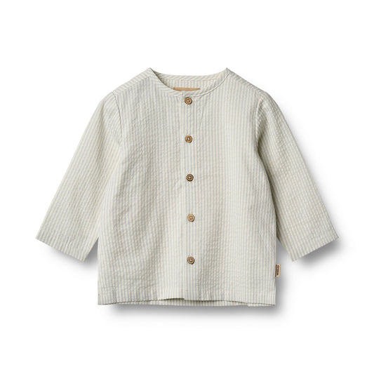 Wheat - Shirt Shelby - Overhemd top - 100% biologisch katoen - voorkant