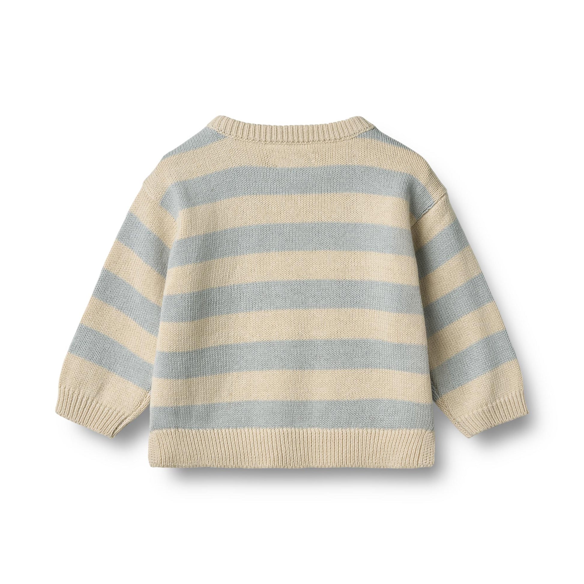 Wheat - Knit Pullover Morgan - Trui - 100% biologisch katoen - achterkant