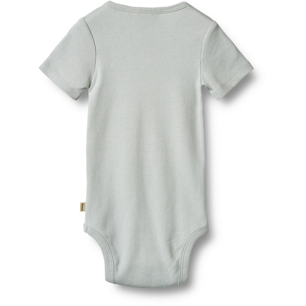 Wheat - Rib Body S/S Timo - Romper met korte mouwen - Modal katoen mix - achterkant