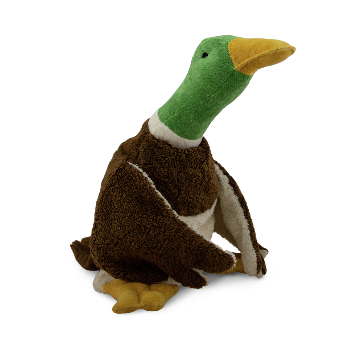 Cuddly Animal Duck Large - Grote warmteknuffel eend - Biologisch katoen & Wol - Senger Naturwelt