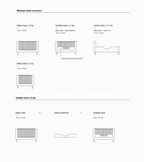 Yume Bed - 110 x 70 cm - Natural Ash - Quax - productfoto - afbeelding 5
