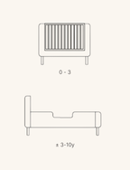 Yume Junior Kit - 170 x 70 cm - Natural Ash - Quax - productfoto - afbeelding 2