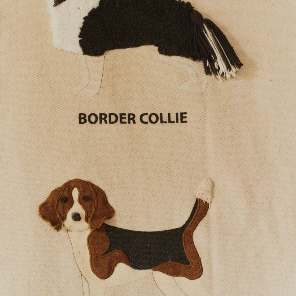 Wall Hanger Dogs - Wandkleed met hondenrassen - 70 × 100 cm - Lorena Canals - productfoto - afbeelding 5