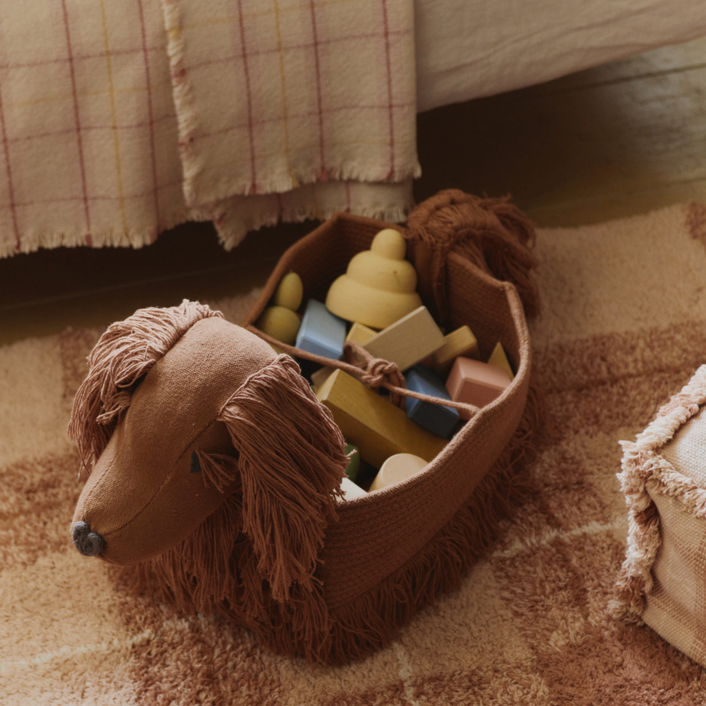 Opbergmand Poppy Setter - 68 × 24 × 35 cm - Lorena Canals - productfoto