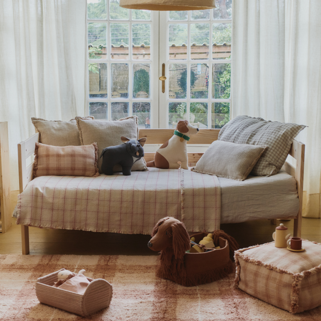 Opbergmand Poppy Setter - 68 × 24 × 35 cm - Lorena Canals - productfoto - afbeelding 6