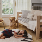 Opbergmand Luna Golden Retriever - 40 × 30 × 55 cm - Lorena Canals - productfoto - afbeelding 6