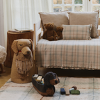 Opbergmand Luna Golden Retriever - 40 × 30 × 55 cm - Lorena Canals - productfoto - afbeelding 2