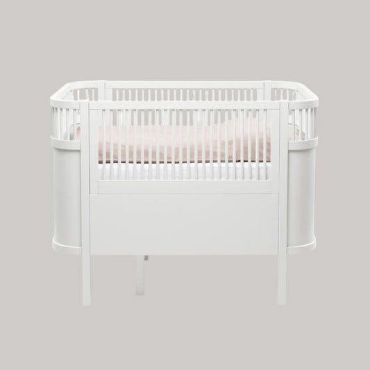 Sebra Baby en Junior Bed - Classic White - Beukenhout - Sebra