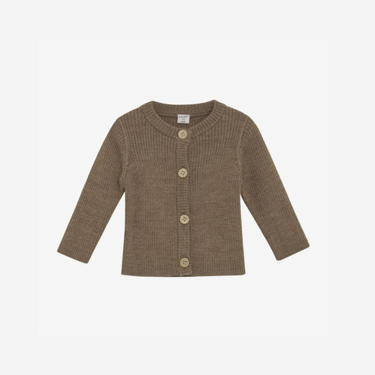 Gebreid vestje - Merino wol - Cocoa Creme/bruin - CeLaVi