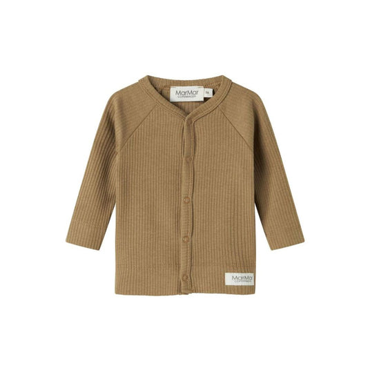 Vestje Tane - Biologisch katoen/modal - Dark bronze - Marmarm Copenhagen