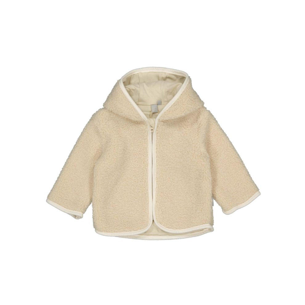 Teddy jasje Lean - Katoen - Light sand/beige - Levv