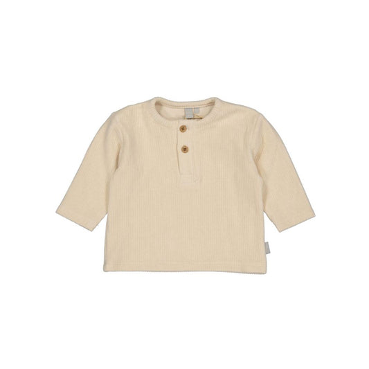 Top lange mouw Lenni - Katoen - Light sand/beige - Levv