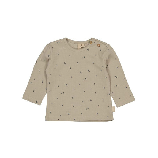Top lange mouw Leon - Biologisch katoen - Grijs/beige - Levv