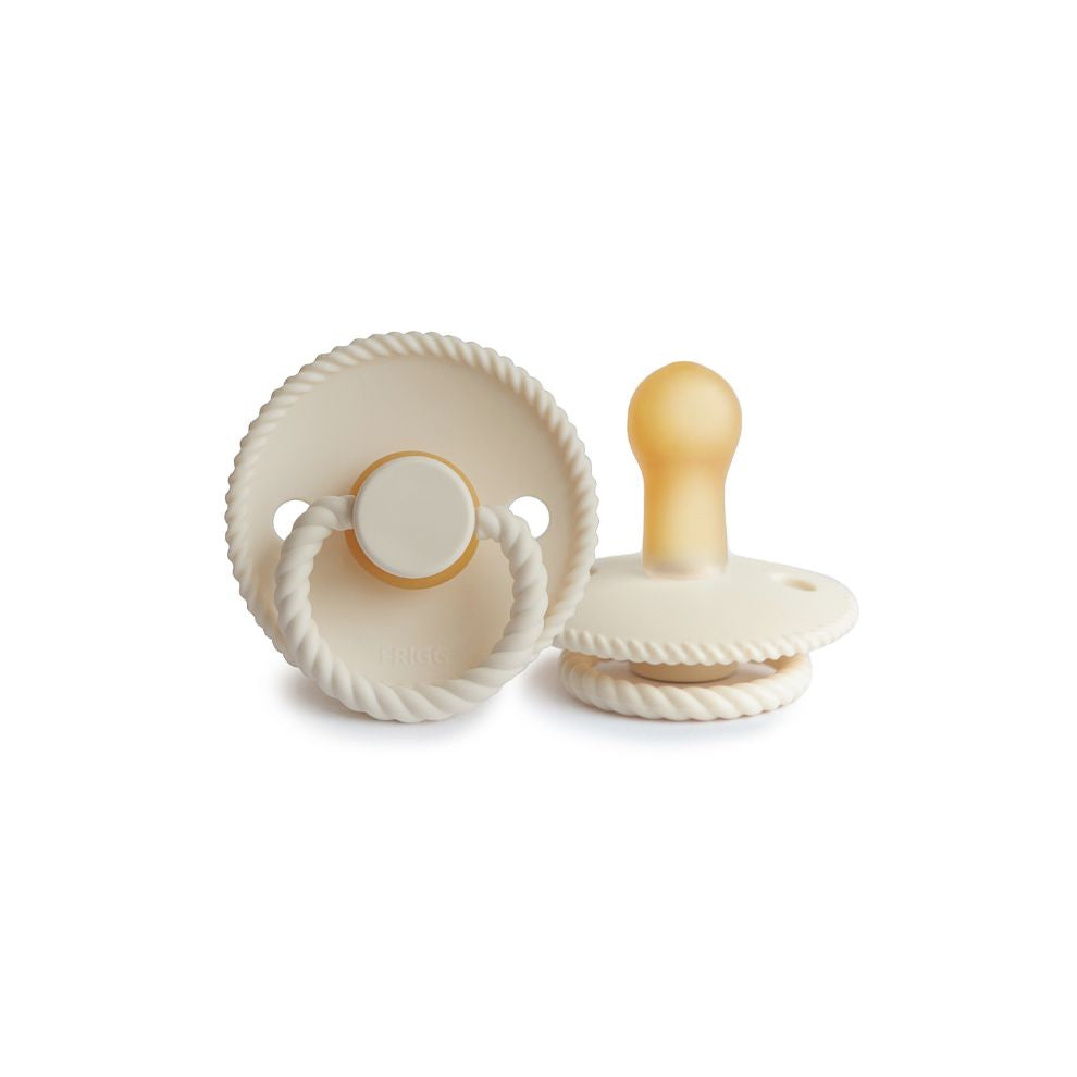 FRIGG latex speen - Rope - Cream - 100% natuurrubber - productfoto