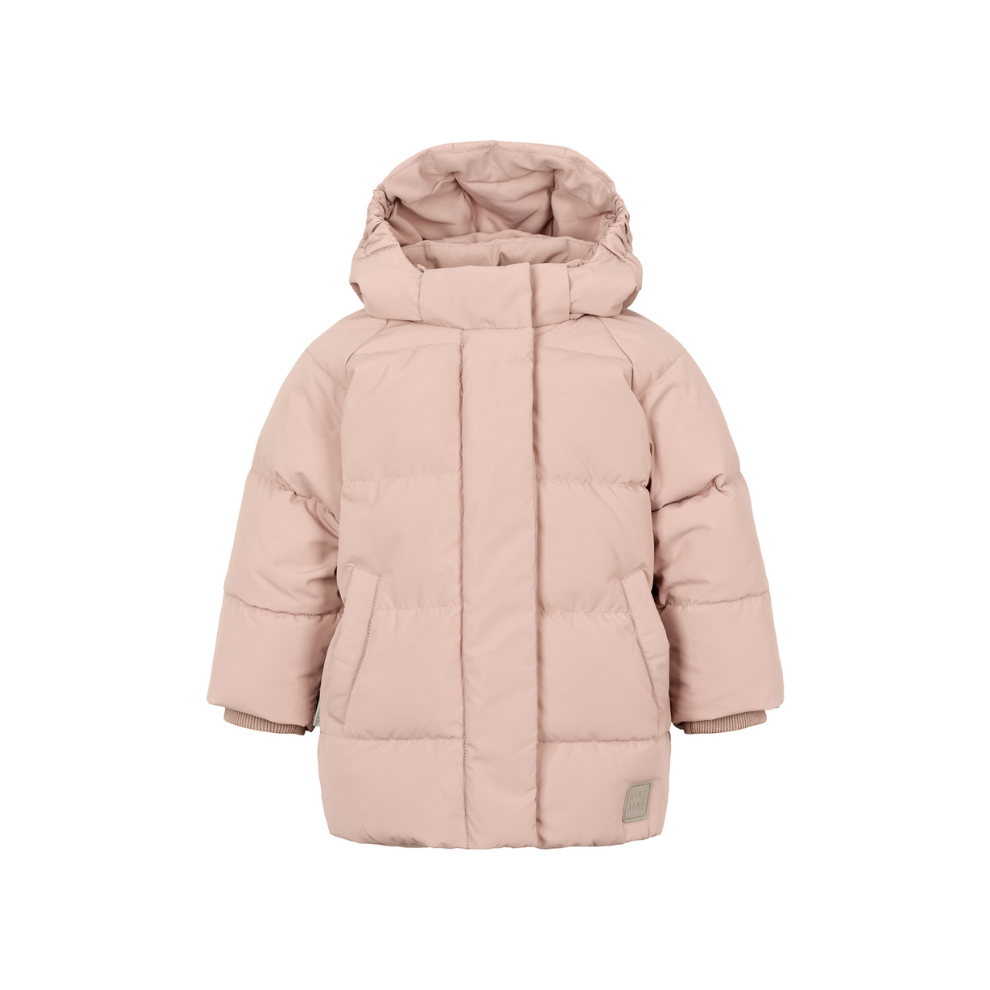 Pufferjas Omega - Tech - Waterproof 5000 mm - Light plum - Roze - Marmar Copenhagen - voorkant