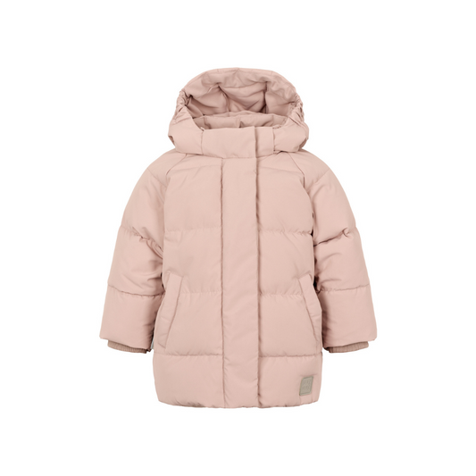 Pufferjas Omega - Tech - Waterproof 5000 mm - Light plum - Roze - Marmar Copenhagen - voorkant