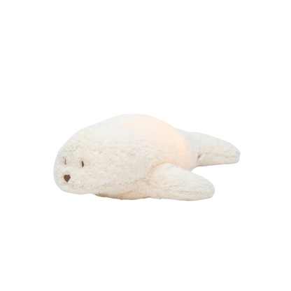 Knuffel met geluid - Sensory Humming Seal 2.0 - Sand - Moonie