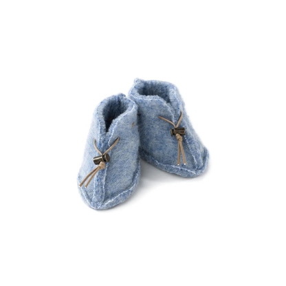 Wollen Baby Slofjes - Emo - Natuurlijke wol - Alwero