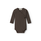 Overslagromper - Belita Wool rib - Merino wol - MarMar Copenhagen - voorkant