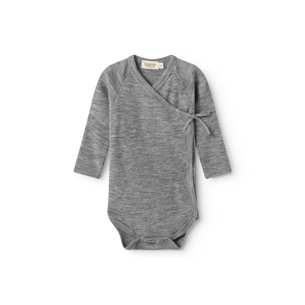 Overslagromper - Belita Wool rib - Merino wol - MarMar Copenhagen