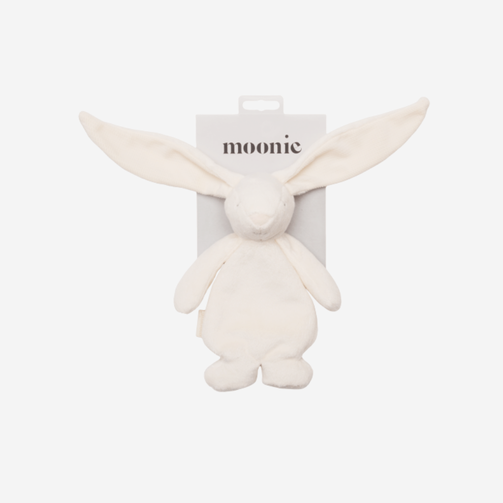 Sensorisch knuffeldoekje - Sensory Bunny - Moonie - verpakking - afbeelding 2