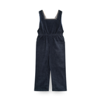 Tuinbroek corduroy - Embroidered Dungarees - Navy - Biologisch katoen - Copenhagen Colors - voorkant