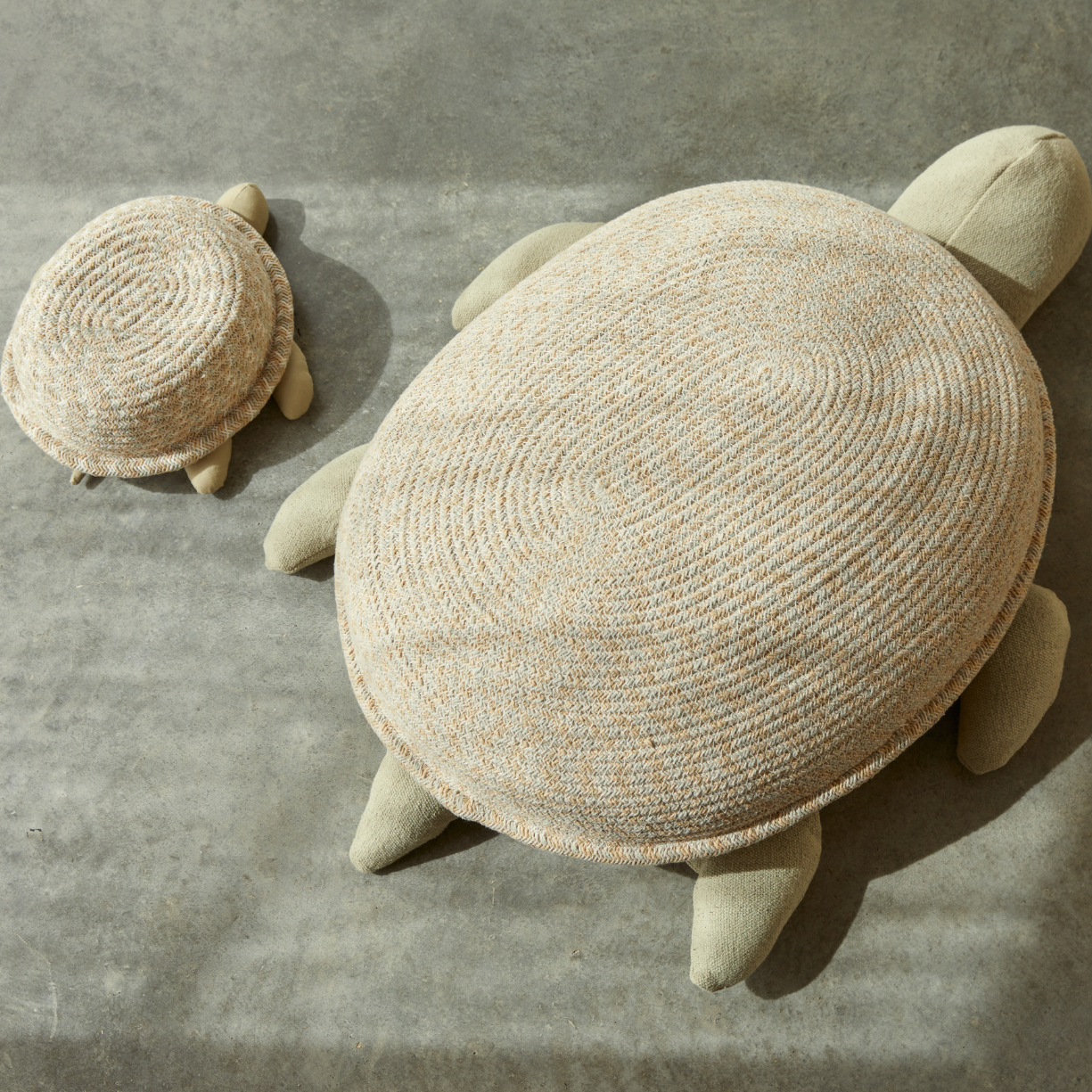 Basket Baby Turtle – Kleine opbergmand schildpad – Green – 22 × 25 × 10 cm – Lorena Canals