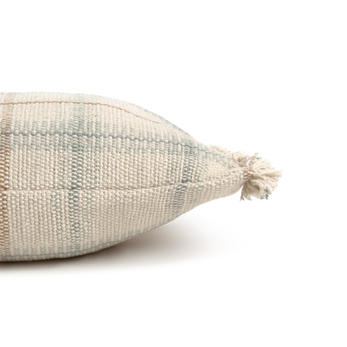 Handloom Cushion – Blue Sage – 25 × 40 cm – Lorena Canals