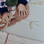 Washable Rug Chicken - Wasbaar vloerkleed kip - Katoen - Lorena Canals - productfoto - afbeelding 5