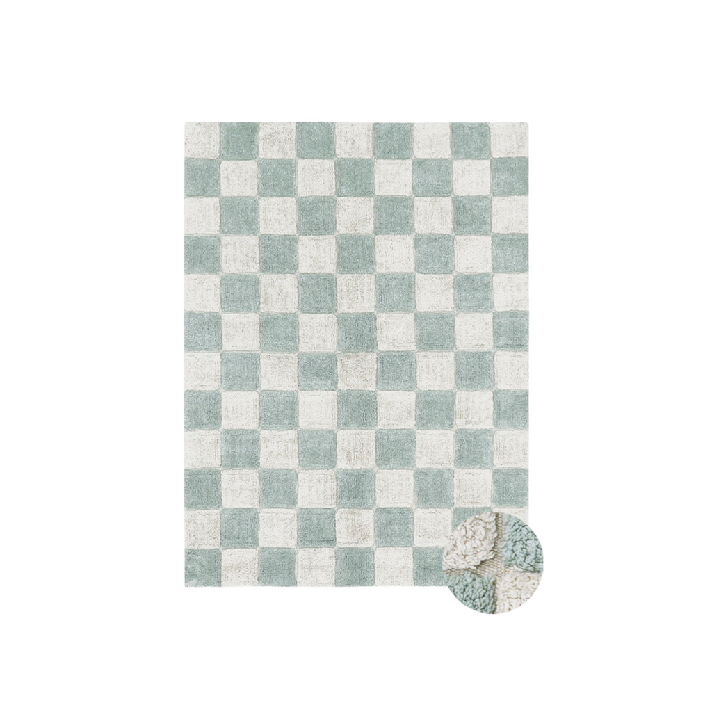 Washable Rug Tiles - Wasbaar vloerkleed met tegelpatroon - Lorena Canals - productfoto - afbeelding 2