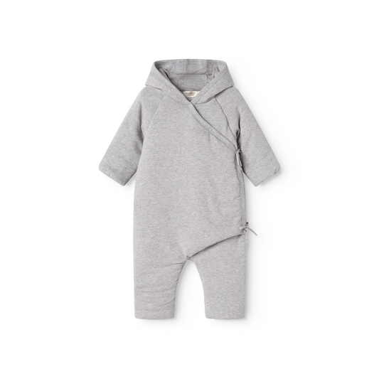 Baby Jumpsuit - Rex Modal - Biologisch katoen en Modal - Light grey - MarMar Copenhagen