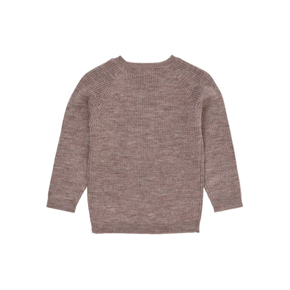 Gebreide trui - Merino Classic Rib Knit - Merinowol - Naturel Melange - Copenhagen Colors