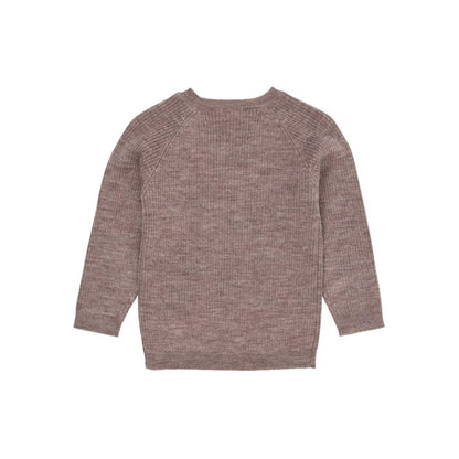 Strickpullover - Merino Classic Rib Knit - Merinowolle - Natur Melange - Copenhagen Colors
