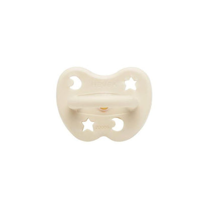 HEVEA - Pacifier Milky White Orthodontic - Pacifier - 100% natural
