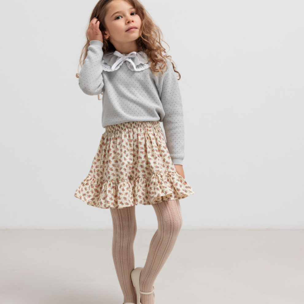 Pointelle maillot - Moon/beige - MarMar Copenhagen