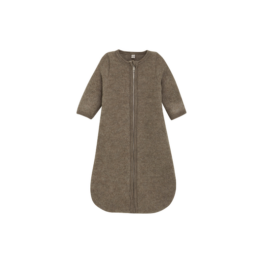 Slaapzak merino wol - Wool fleece - Bruin - Huttelihut