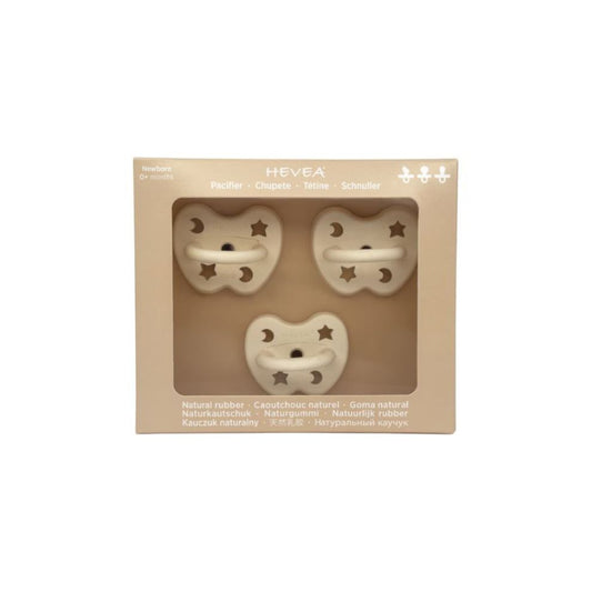 Speentjes set - Natuur rubber - 0+ maanden - Hevea - in doosje