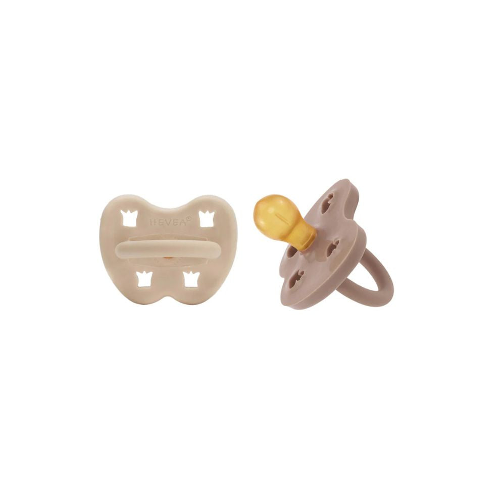 Speentjes - Natuurrubber - 3-36 maanden - 2 pack - Round - Hevea