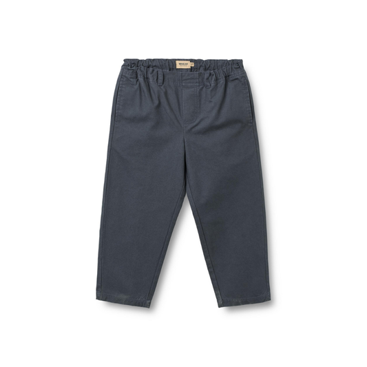 Pantalon/Broek - Trousers Julian - Biologisch katoen - Ink/Navy - Wheat