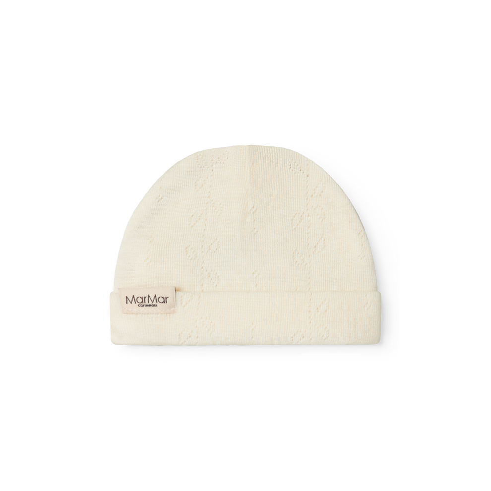 Baby mutsje - Aiko Wool Pointelle Beanie - Merino wol - MarMar Copenhagen