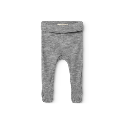 Broekje met voetjes - Pixa Wool Rib - Merinowol- MarMar Copenhagen