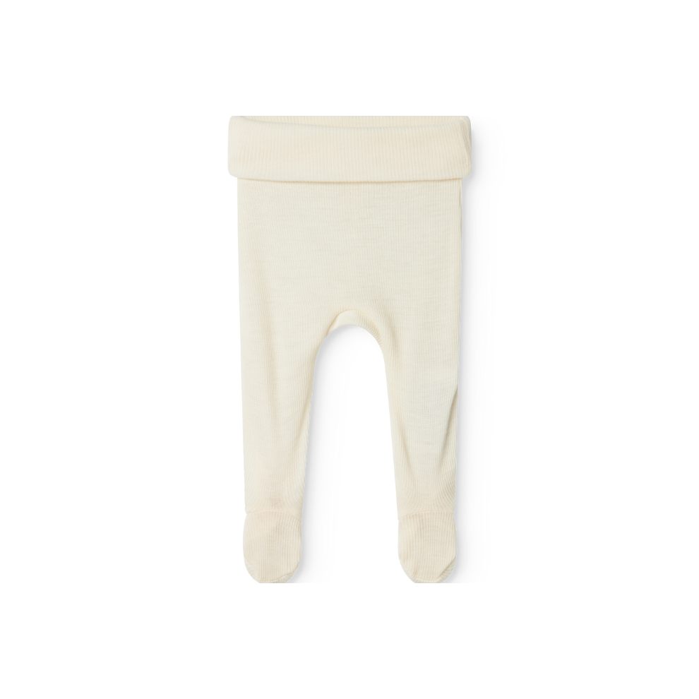 Broekje met voetjes - Pixa Wool Rib - Merinowol- MarMar Copenhagen