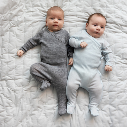 Boxpakje met voetjes - Rubetta Wool Rib - Merinowol - MarMar Copenhagen