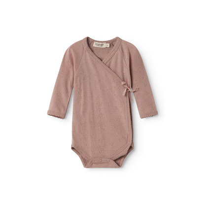 Overslagromper - Belita Wool Pointelle - Merinowol - MarMar Copenhagen