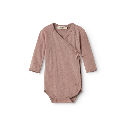 Overslagromper - Belita Wool Pointelle - Merinowol - MarMar Copenhagen